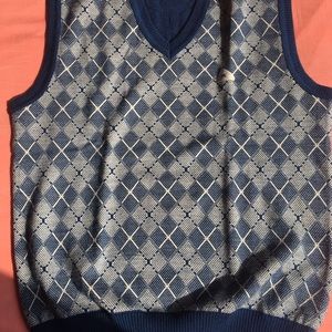 Blue half sleeve sweater Monty carlo